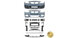 Przedni zderzak sport PDC SRA Lampy przeciwmgielne BMW 2 F22 F23 2013-2020 największy sklep tuningowy w Polsce!
