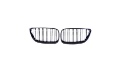 Grill sportowy podwójne żeberka Gloss Black BMW 2 F22 F23 2013-2021 największy sklep tuningowy w Polsce!