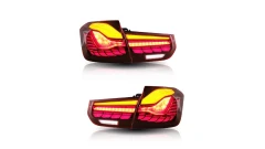 Zestaw Lamp Tylnych Dynamic LED Red  BMW 3 (F30, F80) Sedan 2013-2018