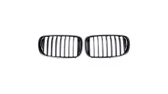 Grill sportowy pojedyncze żeberka Matt Black BMW 7 G11 G12 przed liftem 2015-2019 największy sklep tuningowy w Polsce!