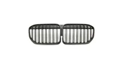Grill sportowy podwójne żeberka Matt Black BMW 7 G11 G12 Facelift 2019-obecnie największy sklep tuningowy w Polsce!