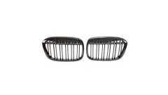 Grill sportowy pojedyncze żeberka Gloss Black BMW X1 F48 przed liftem 2015-2019 największy sklep tuningowy w Polsce!