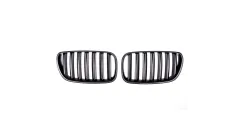 Grill sportowy pojedyncze żeberka Matt Black BMW X3 E83 Facelift 2006-2010 największy sklep tuningowy w Polsce!