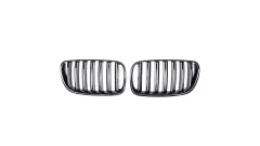 Grill sportowy pojedyncze żeberka Gloss Black BMW X3 E83 Facelift 2006-2010 największy sklep tuningowy w Polsce!
