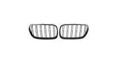 Grill sportowy podwójne żeberka Gloss Black BMW X3 E83 Facelift 2006-2010 największy sklep tuningowy w Polsce!