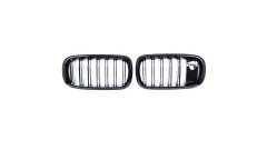 Grill sportowy podwójne żeberka Gloss Black Camera BMW X5 F15 F85 X6 F16 F86 2013-2018 największy sklep tuningowy w Polsce!