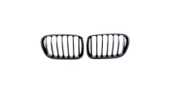 Grill sportowy pojedyncze żeberka Matt Black BMW X3 F25 przed liftem 2010-2014 największy sklep tuningowy w Polsce!
