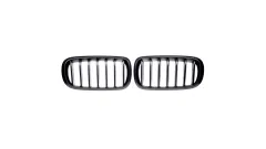 Grill sportowy pojedyncze żeberka Matt Black BMW X5 F15 F85 X6 F16 F86 2013-2018 największy sklep tuningowy w Polsce!