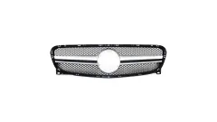 Grill sportowy Silver A-Type MERCEDES GLA-Class X156 przed liftem 2014-2017 największy sklep tuningowy w Polsce!