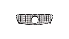 Grill sportowy GT Chrome & Black MERCEDES GLA-Class X156 przed liftem 2014-2017 największy sklep tuningowy w Polsce!