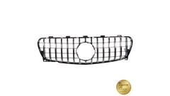 Grill sportowy GT Chrome & Black MERCEDES GLA-Class X156 Facelift 2017-2019 największy sklep tuningowy w Polsce!