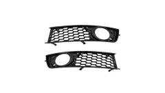 Ramki do halogenów Gloss Black AUDI A4 B6 2001-2004 największy sklep tuningowy w Polsce!
