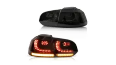Zestaw Lamp Tylnych Dynamic LED Smoke VW GOLF VI 2008-2012 największy sklep tuningowy w Polsce!