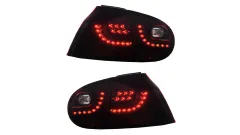 Zestaw Lamp Tylnych LED Dark Red VW GOLF V 2003-2008 największy sklep tuningowy w Polsce!