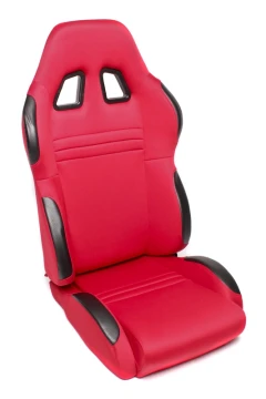 Fotel sportowy składany S2R Czerwony Materiał (lewy) TA Technix