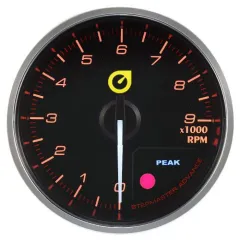 Wskaźnik New Auto Gauge Obrotomierz 60mm bursztynowy największy sklep tuningowy w Polsce!