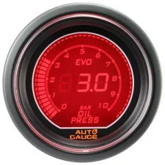 Wskaźnik New Auto Gauge Ciśnienie Oleju EVO największy sklep tuningowy w Polsce!