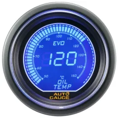 Wskaźnik New Auto Gauge Temperatura oleju EVO największy sklep tuningowy w Polsce!