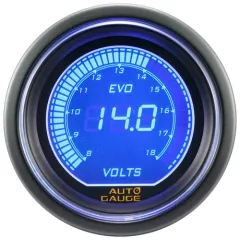 Wskaźnik New Auto Gauge Napięcie EVO największy sklep tuningowy w Polsce!