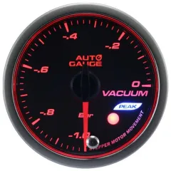 Wskaźnik New Auto Gauge Posciśnienie seria Stepper Motor Peak 60mm bursztynowy największy sklep tuningowy w Polsce!