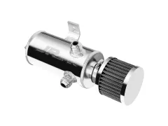 OIL CATCH TANK JRSPEC 0.75L Z 3 KRÓĆCAMI AN10 NA BOKI Z  FILTREM największy sklep tuningowy w Polsce!