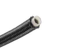 Przewód PTFE AN4 5mm (3/16") teflonowy w stalowym oplocie czarny największy sklep tuningowy w Polsce!