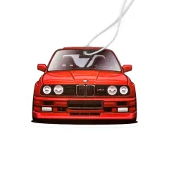 Zawieszka samochodowa zapach BMW E30 Czerwone największy sklep tuningowy w Polsce!