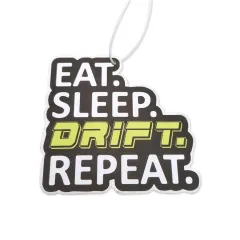 Zawieszka samochodowa zapach Eat Sleep Drift Repeat największy sklep tuningowy w Polsce!
