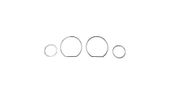 Sport Dashboard Rings Chrome BMW 3 E36 Compact 1990-1999 największy sklep tuningowy w Polsce!