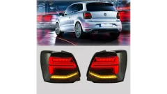 Zestaw Lamp Tylnych Dynamic LED Smoke VW POLO V 2009-2014 największy sklep tuningowy w Polsce!