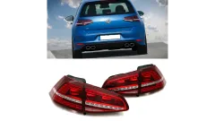 Zestaw Lamp Tylnych Dynamic LED Red VW GOLF VII przed liftem 2012-2017 największy sklep tuningowy w Polsce!