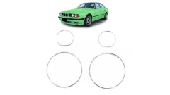 Dekory deski rozdzielczej Chrome BMW 5 E34 1989-1995