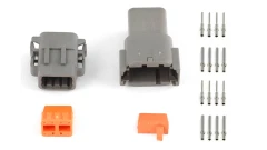 Zestaw wtyczek i pinów pasujących złączy Deutsch DTM-8 (7,5 Amperów)