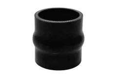 Silikonowy antywibracyjny łącznik 70mm czarny 9CM największy sklep tuningowy w Polsce!
