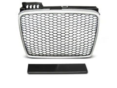 Grill Atrapa SPORT SILVER AUDI A4 (B7) 11.04-03.08