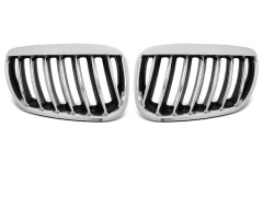 Grill Atrapa CHROME BMW X5 E53 04-06