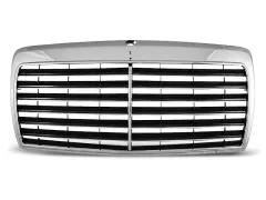 Grill Atrapa CHROME MERCEDES W124 E-KLASA 01.85-04.93 największy sklep tuningowy w Polsce!