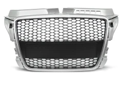 Grill Atrapa SPORT SILVER AUDI A3 (8P) SPORT 04.08-07.12