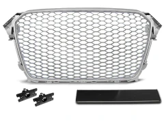 Grill Atrapa SPORT SILVER AUDI A4 (B8) 11.11-15