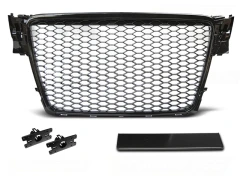 Grill Atrapa SPORT Czarny połysk AUDI A4 B8 08-11