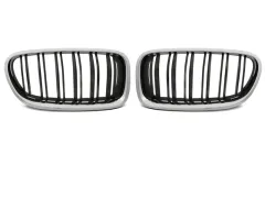 Grill Atrapa CHROME Czarny SPORT LOOK BMW F10 / F11 10-16 największy sklep tuningowy w Polsce!
