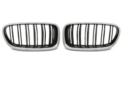 Grill Atrapa CHROME Czarny SPORT LOOK BMW F10 / F11 10-16