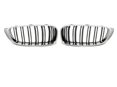 Grill Atrapa CHROME Czarny SPORT LOOK BMW F32,F33,F36 13-