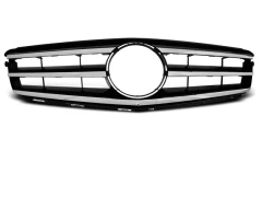 Grill Atrapa CHROME Czarny MERCEDES W204 07-14