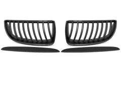Grill Atrapa Czarny Matowy BMW E90 / E91 03.05-08.08 największy sklep tuningowy w Polsce!