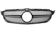 Grill Atrapa SPORT Czarny połysk CHROME MERCEDES W205 14-18 największy sklep tuningowy w Polsce!
