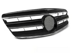 Grill Atrapa SPORT Czarny CHROME MERCEDES W221 05-09 największy sklep tuningowy w Polsce!