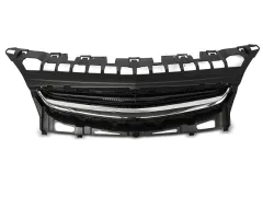 Grill Atrapa OPEL ASTRA J 12-15 5D CHROME Czarny największy sklep tuningowy w Polsce!