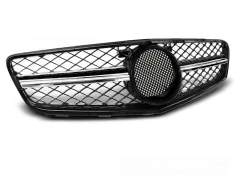 Grill Atrapa SPORT Czarny połysk CHROME MERCEDES W204 07-14