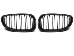 Grill Atrapa Czarny połysk DOUBLE BAR SPORT LOOK BMW E60/E61 07.03-10